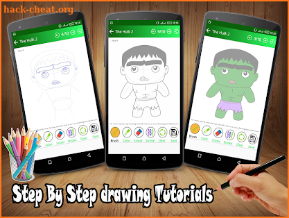 How To Draw Hulk - Step By Step Easy screenshot