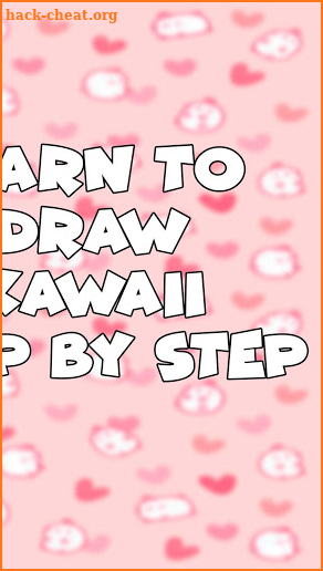 How to draw Kawaii, drawings, step by step screenshot