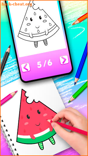 How To Draw Kawaii: kids games screenshot
