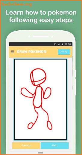 How to Draw Pokemon Step by Step Offline screenshot