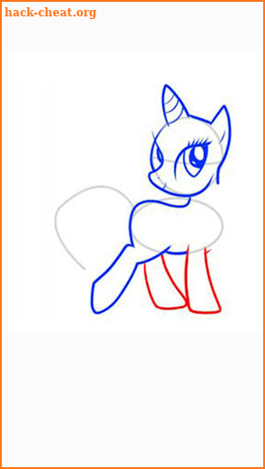 How to draw pony screenshot
