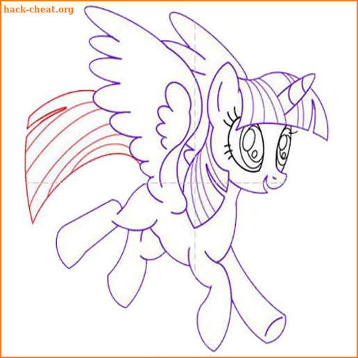 How To Draw Pony Horse screenshot
