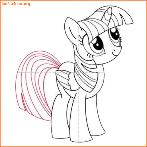 How To Draw Pony Horse screenshot