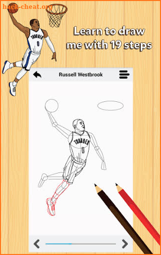 How to draw Professional US Basketball Players screenshot