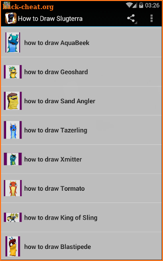 How To Draw Slugterra screenshot
