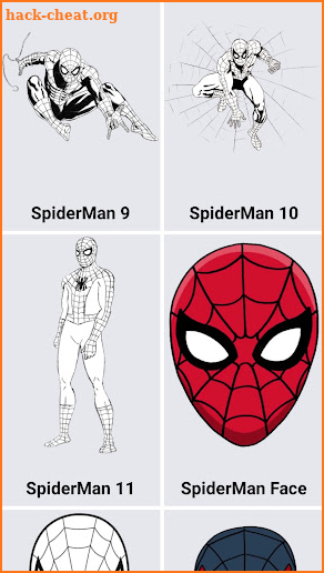 How to draw Spider boy screenshot