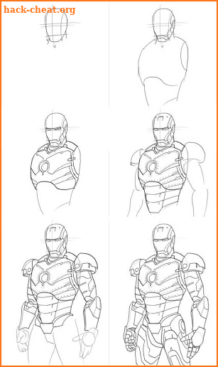 How To Draw Super Hero Characters screenshot