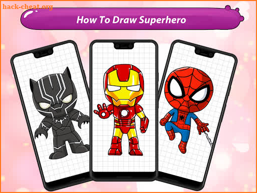 How to draw Superhero Steps by Steps screenshot