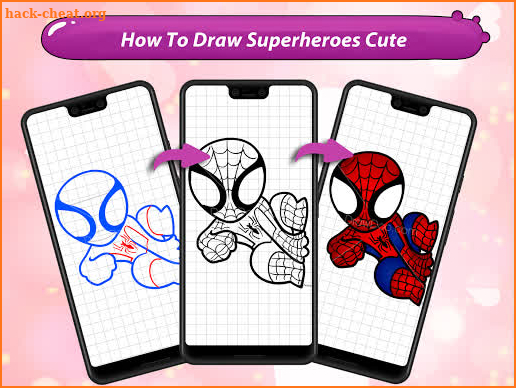 How To Draw Superheroes screenshot