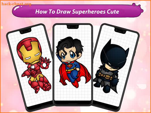 How To Draw Superheroes screenshot