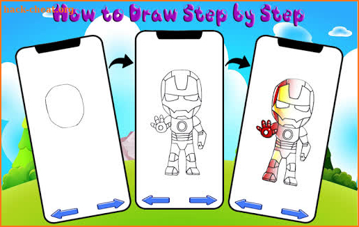 How to Draw Superheroes - Learn Drawing screenshot