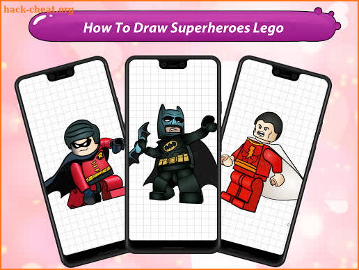 How To Draw Superheroes Lego screenshot