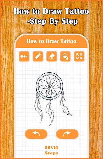 How to Draw Tattoo -Step by step screenshot