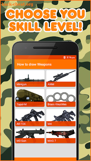 How to Draw Weapons screenshot