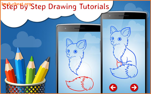 How to Draw Wild Animals Step by Step Drawing App screenshot