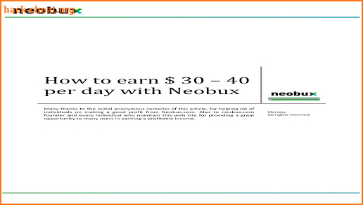 How to earn $ 30 – 40 per day  screenshot