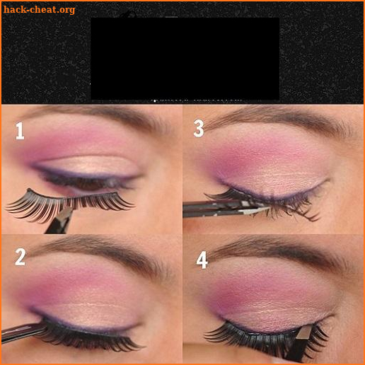 How To Fix Fake EyeLashes. screenshot