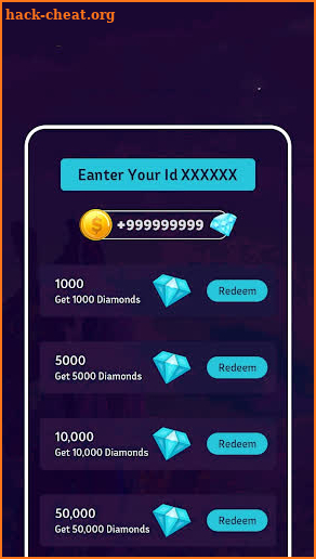 How to Get diamonds for FF screenshot
