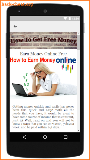 How To Get Free Money screenshot