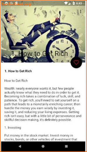How To Get Rich(Become A Millionaire) screenshot