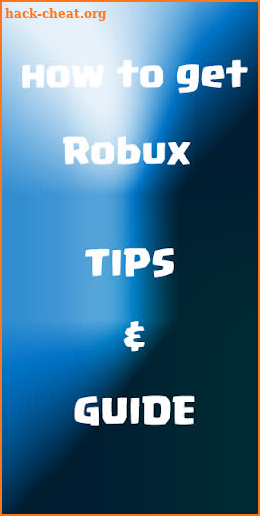 How to get robux evidence for robux screenshot