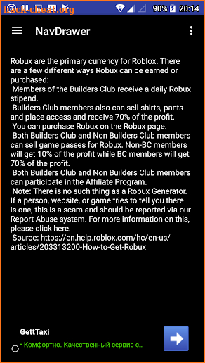 How to get robux for Roblox screenshot