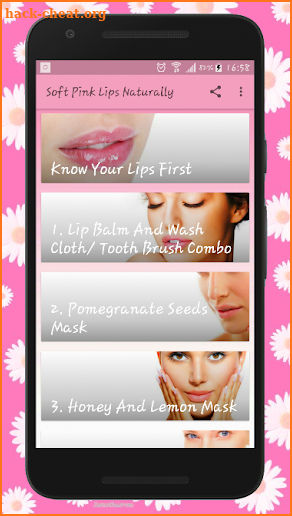How To Get Soft Pink Lips Naturally - Lip Care screenshot
