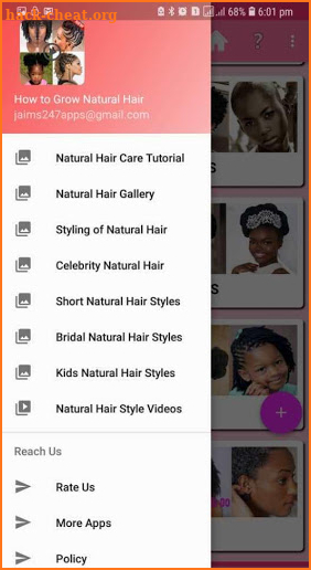 How to Grow Natural Hair screenshot