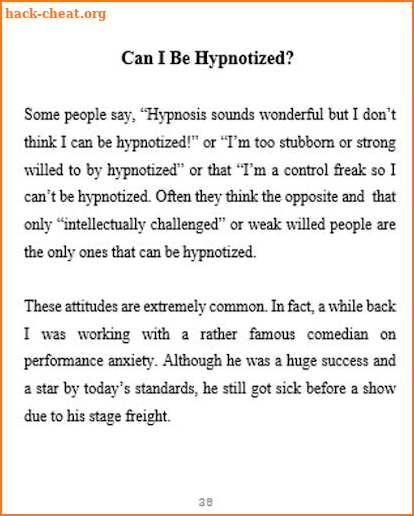 How to Hypnotize screenshot