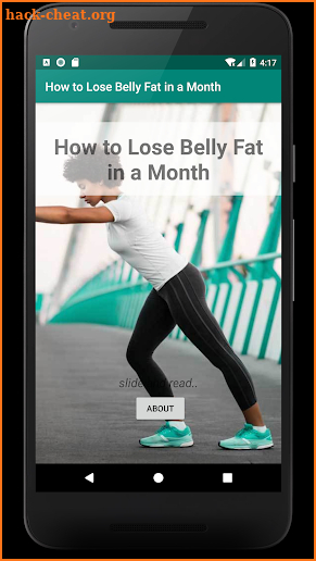 How to Lose Belly Fat in a Month screenshot