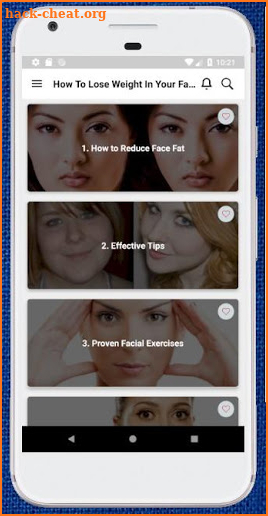 How To Lose Weight In Your Face -Get Rid Face Fat screenshot