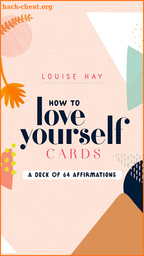 How to Love Yourself Cards - Louise Hay screenshot