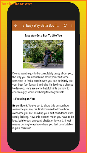 How To Make A Guy Like You screenshot