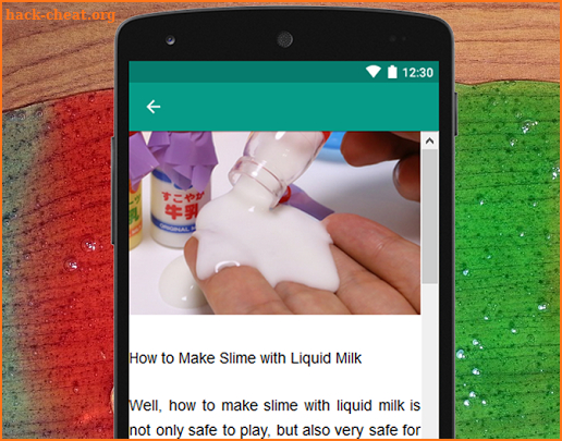 How to Make Slime Without Borax Tutorial screenshot