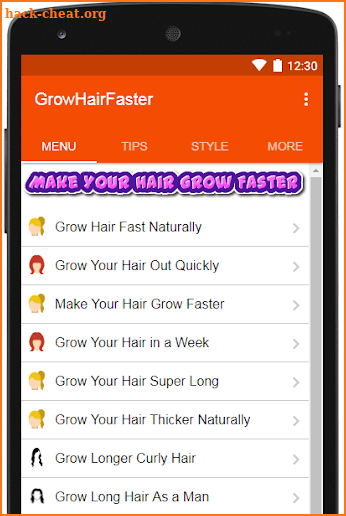 How to Make Your Hair Grow Faster screenshot