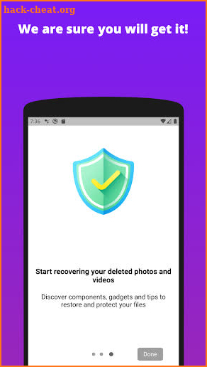 How to recover deleted photos from your phone screenshot