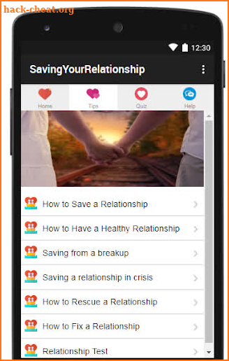 How To Save A Relationship Guide screenshot