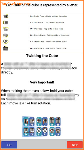 How To Solve a Rubix Cube 3×3×3 Step By Step screenshot