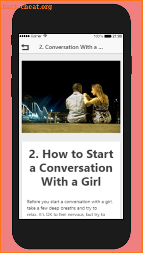 How to Start Conversation With a Girl Easily screenshot