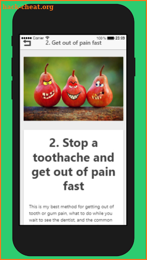 How to Stop a Toothache Fast screenshot