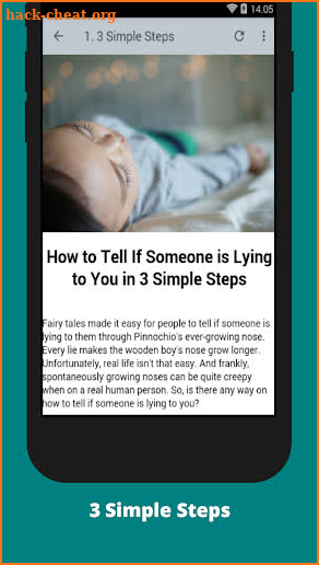 How to Tell if Someone is Lying Easily screenshot