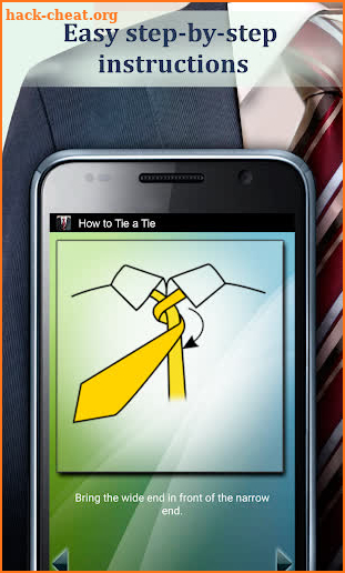 How to Tie a Tie screenshot