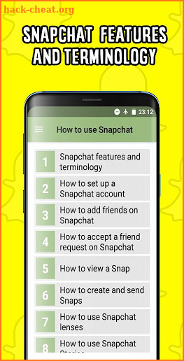 How to use snapchat screenshot