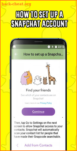 How to use snapchat screenshot