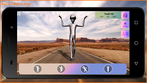 Howard The Alien: Dance Simulator screenshot