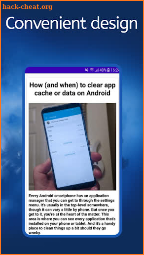 HowTo: App Cache screenshot