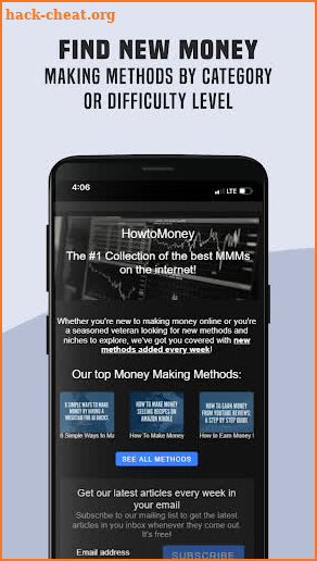 HowtoMoney - Money Making Methods screenshot