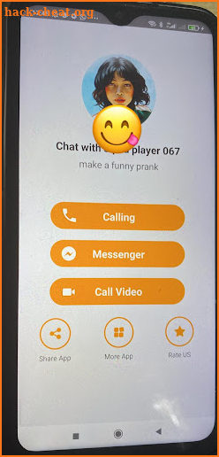 HoYeon Jung squid player 067 fake call video&chat screenshot