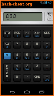HP 12C Platinum Calculator screenshot