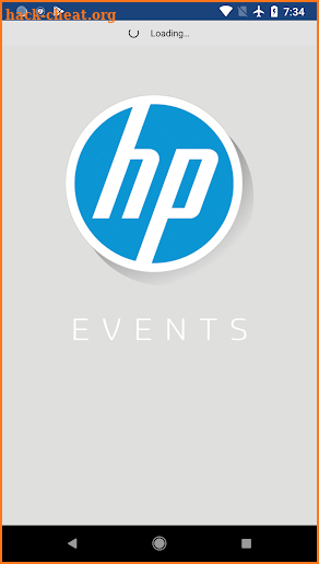 HP Events screenshot